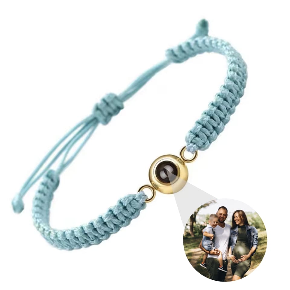 Personalisiertes Fotoarmband mit eigenem Bild