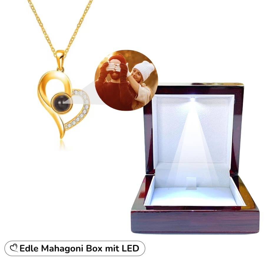 Foto Halskette mit deinem Lieblingsbild – Schwungherz