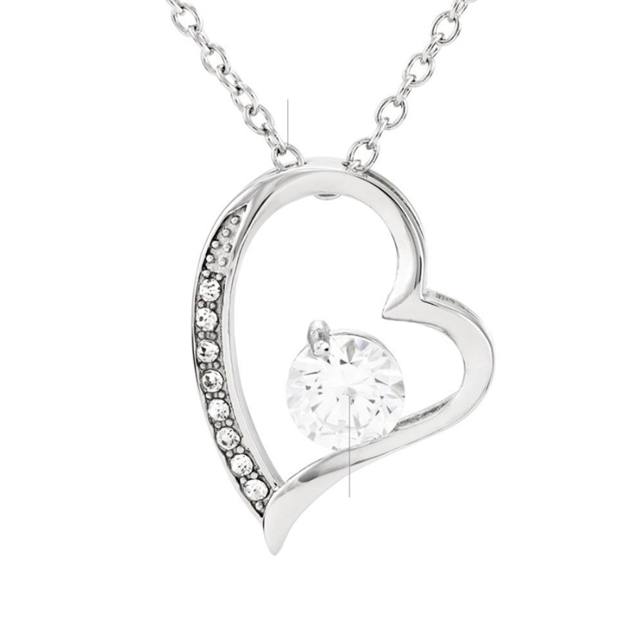 An meine Tochter - LoveBox Deluxe – Ewige Rose mit Herzschmuck & Botschaft