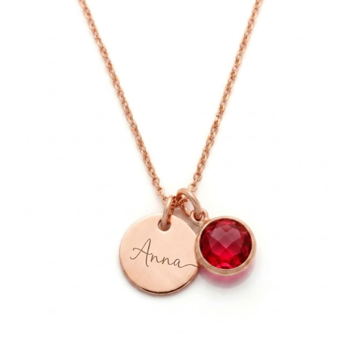 Voor mijn liefste – Eeuwige roos met ketting en liefdeskaartje