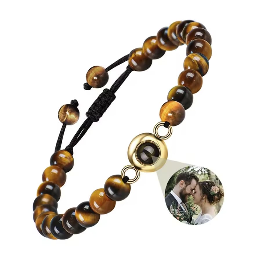 Fotoarmband mit deinem Lieblingsbild – Perlen