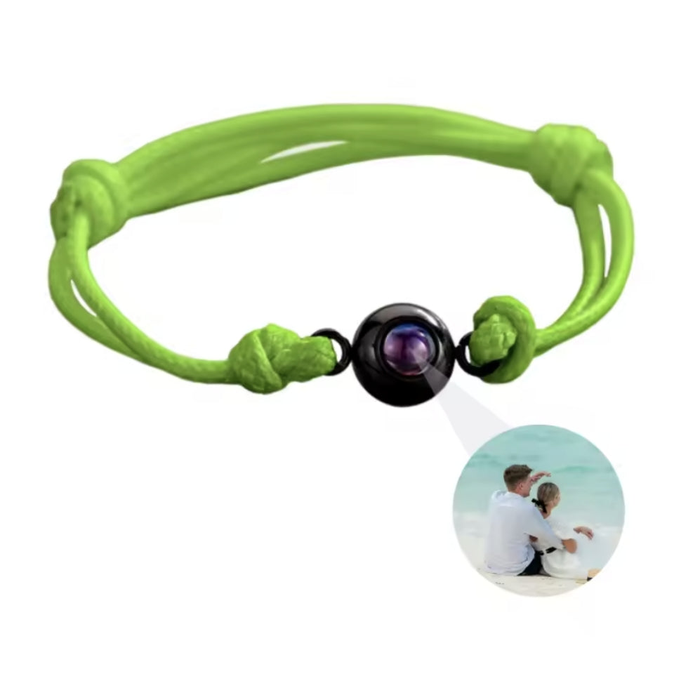 Fotoarmband mit deinem Lieblingsbild – Knoten