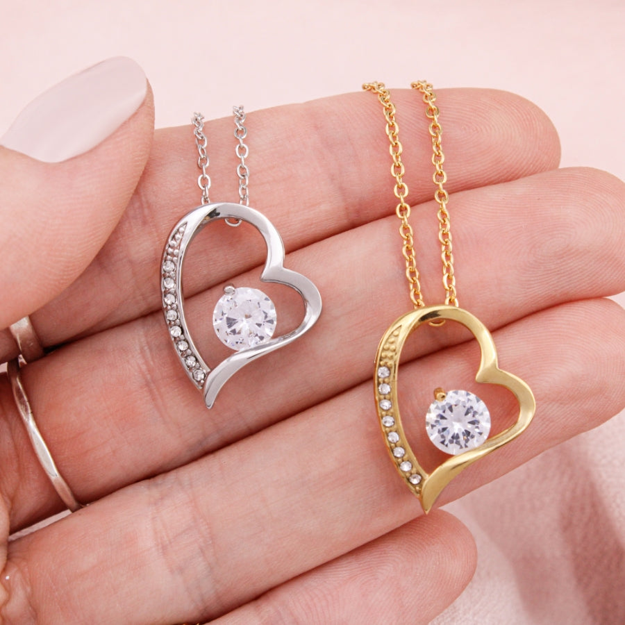 An meinen Schatz - LoveBox Deluxe – Ewige Rose mit Herzschmuck & Botschaft