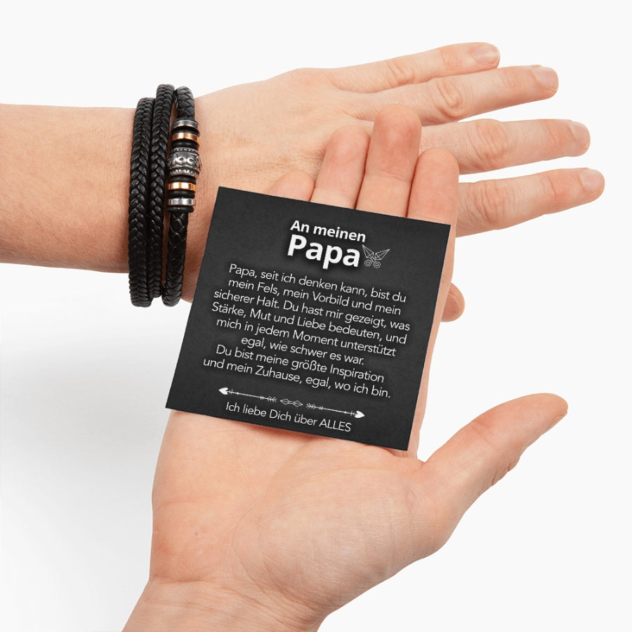 An meinen Papa - Seit ich denken kann - Armband