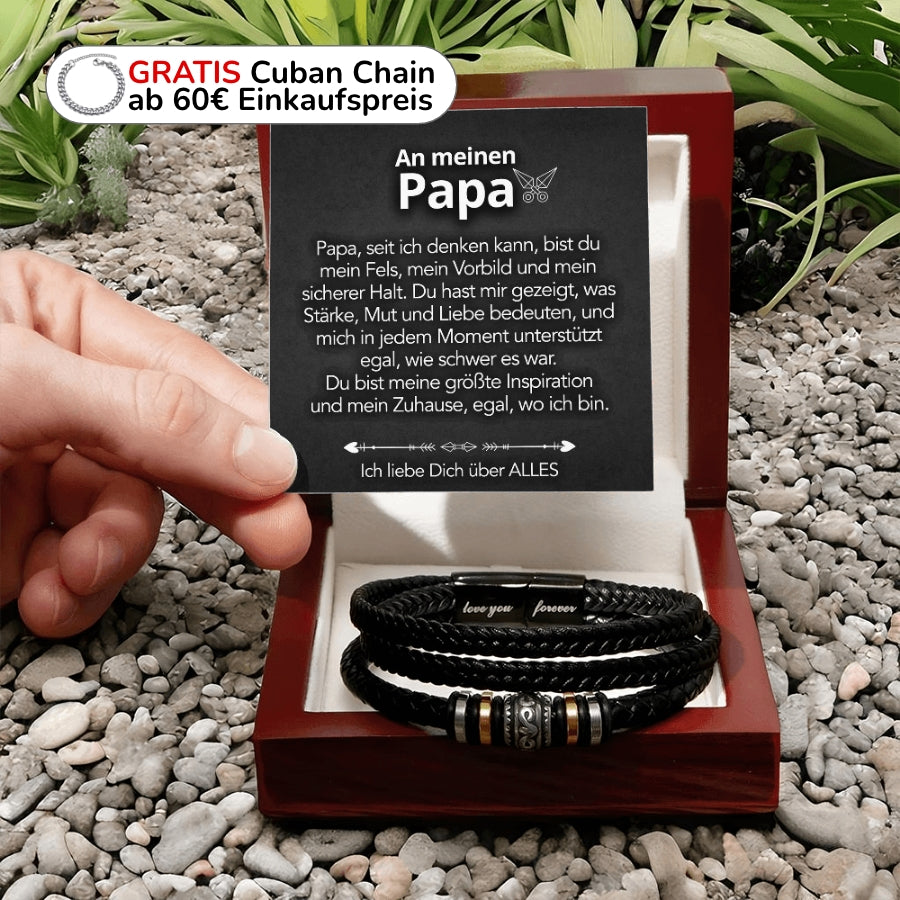 An meinen Papa - Seit ich denken kann - Armband