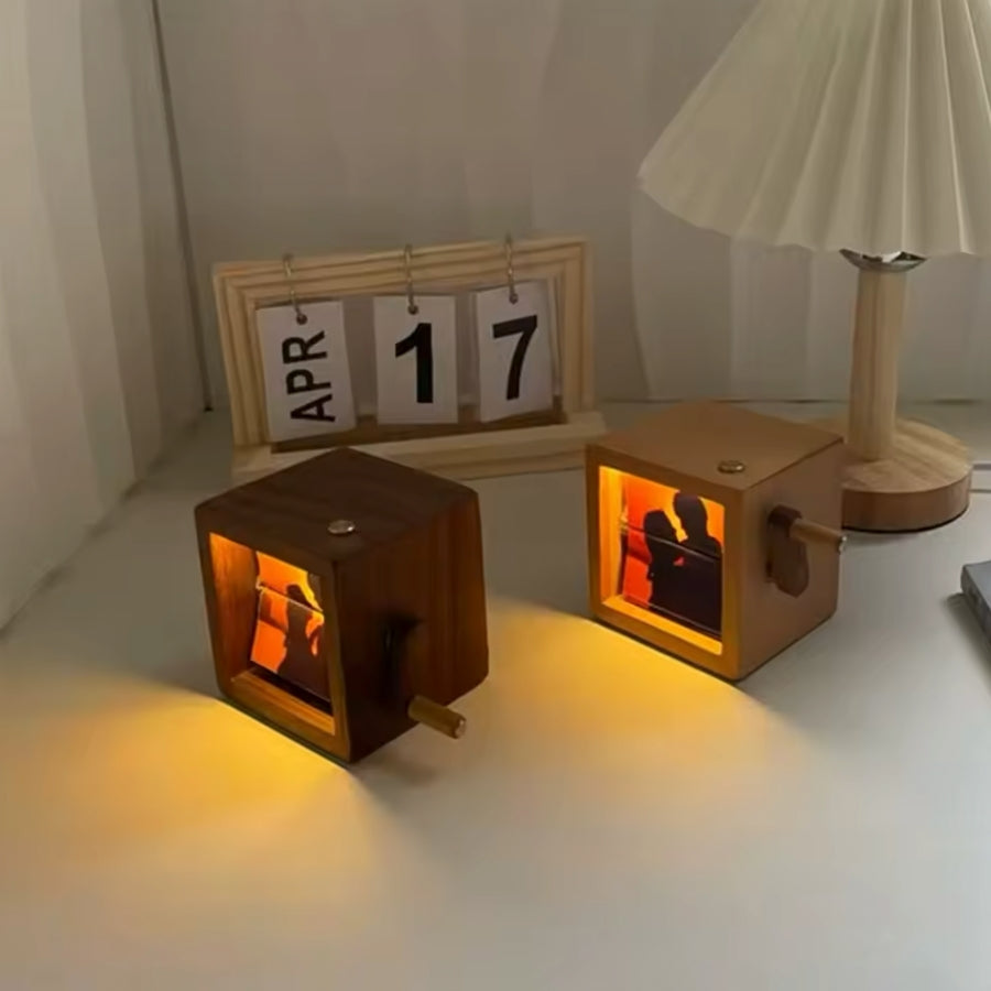 Personalisierte Fotobox mit Kurbel