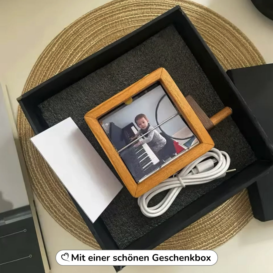 Personalisierte Fotobox mit Kurbel