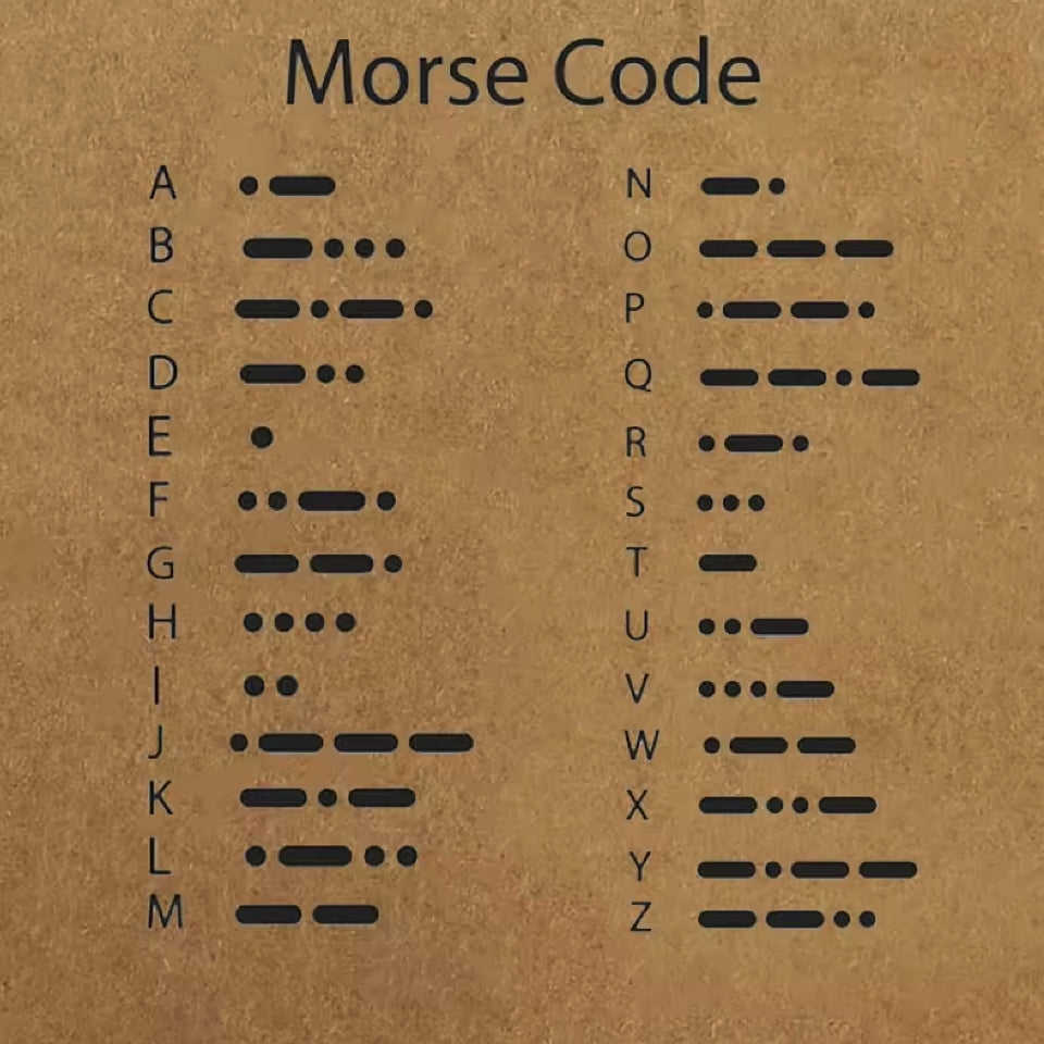 Morsecode Armband DIY Set – 1230-teiliges Schmuck Bastelset mit Perlen, Karten & Schnur