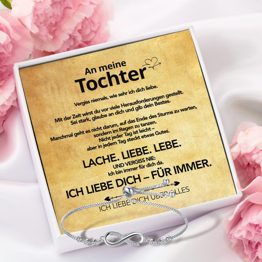 An meine Tochter - Unendlichkeit Armband