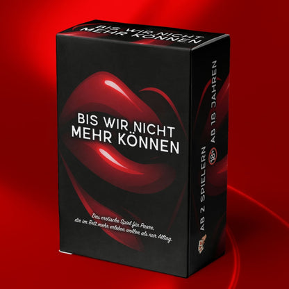 Bis wir nicht mehr können Spielkarten (+18)