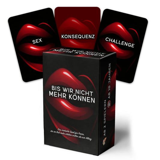 Bis wir nicht mehr können Spielkarten (+18)