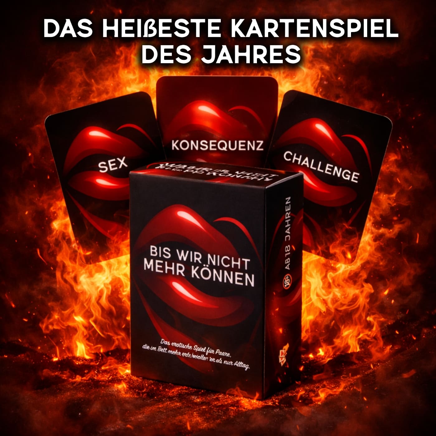 Bis wir nicht mehr können Spielkarten (+18)