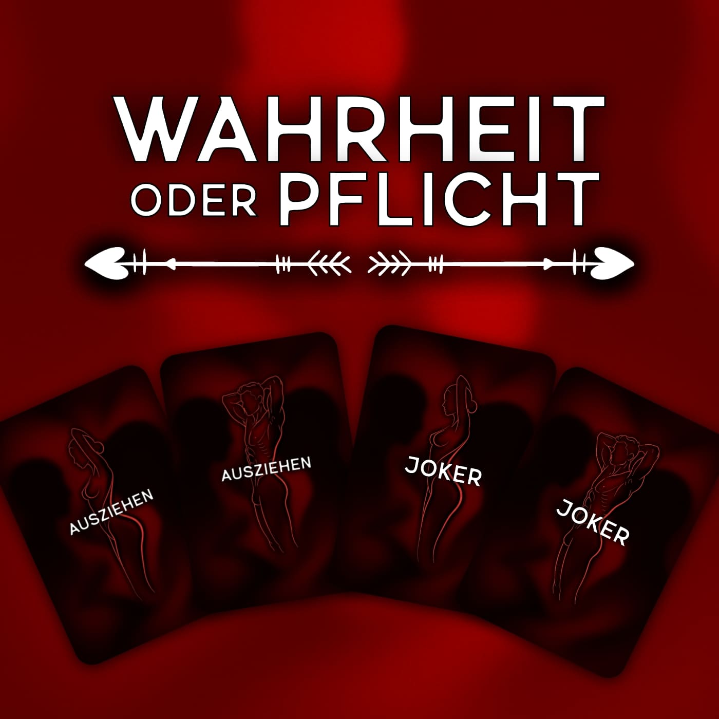 Waarheid of Durf speelkaarten - Set voor twee (+18)