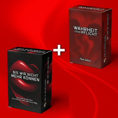 Spielkarten für Paare Geschenk Set