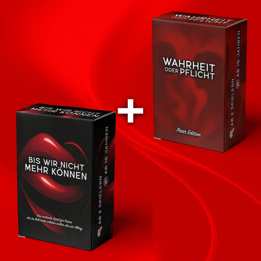 Spielkarten für Paare Geschenk Set