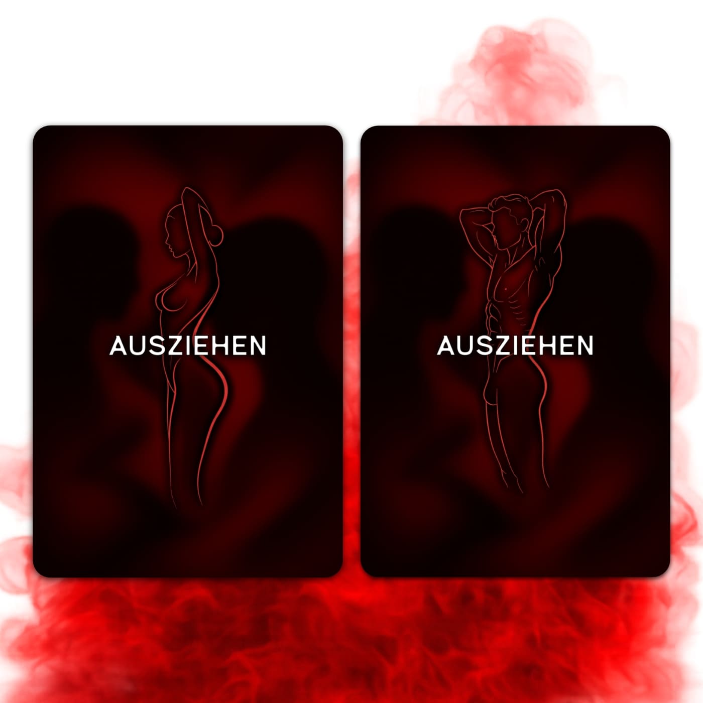 Spielkarten für Paare Geschenk Set