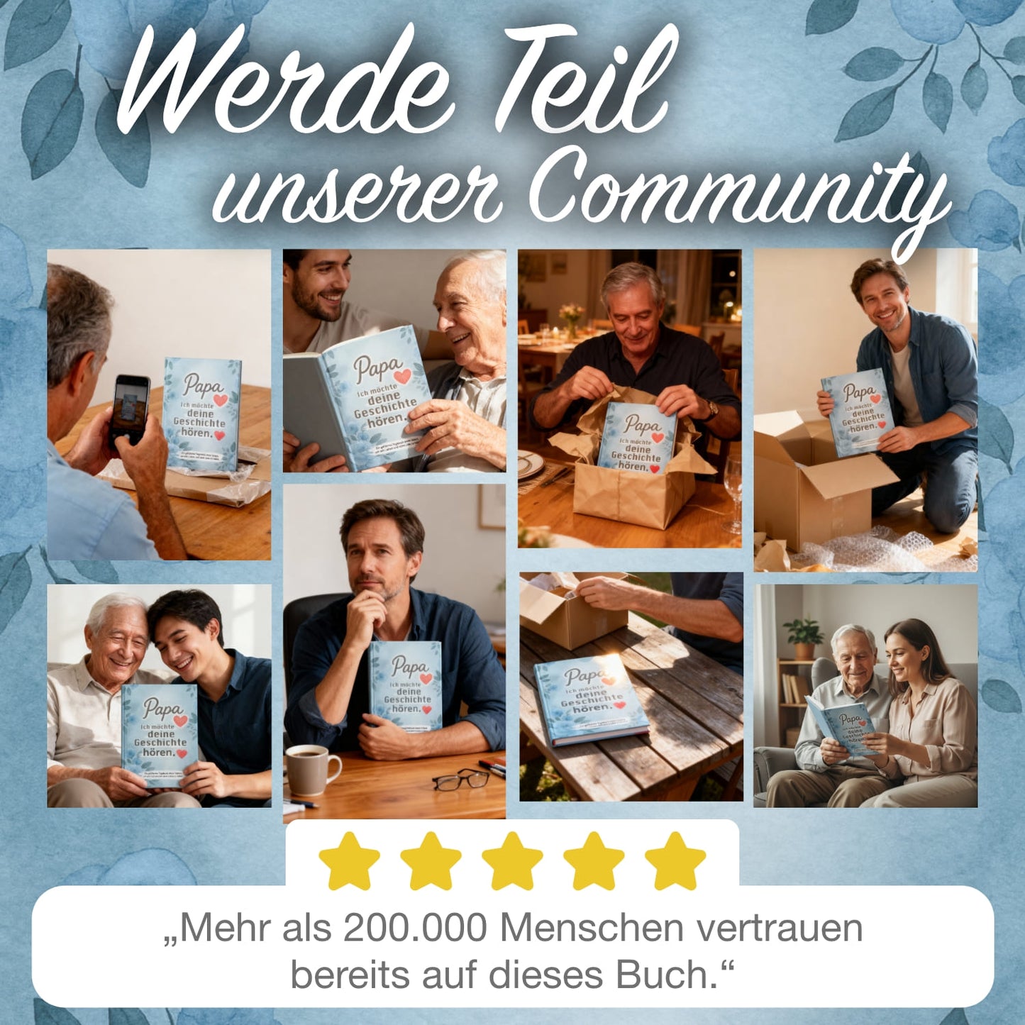 Papa, ich möchte deine Geschichte hören