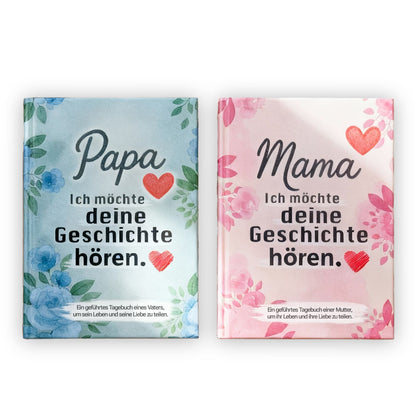 Mama & Papa, erzählt mir eure Geschichte - Geschenk Set