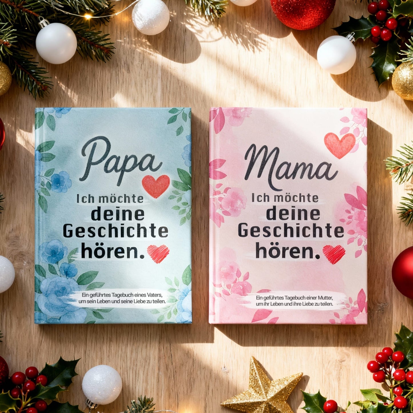 Mama & Papa, erzählt mir eure Geschichte - Geschenk Set
