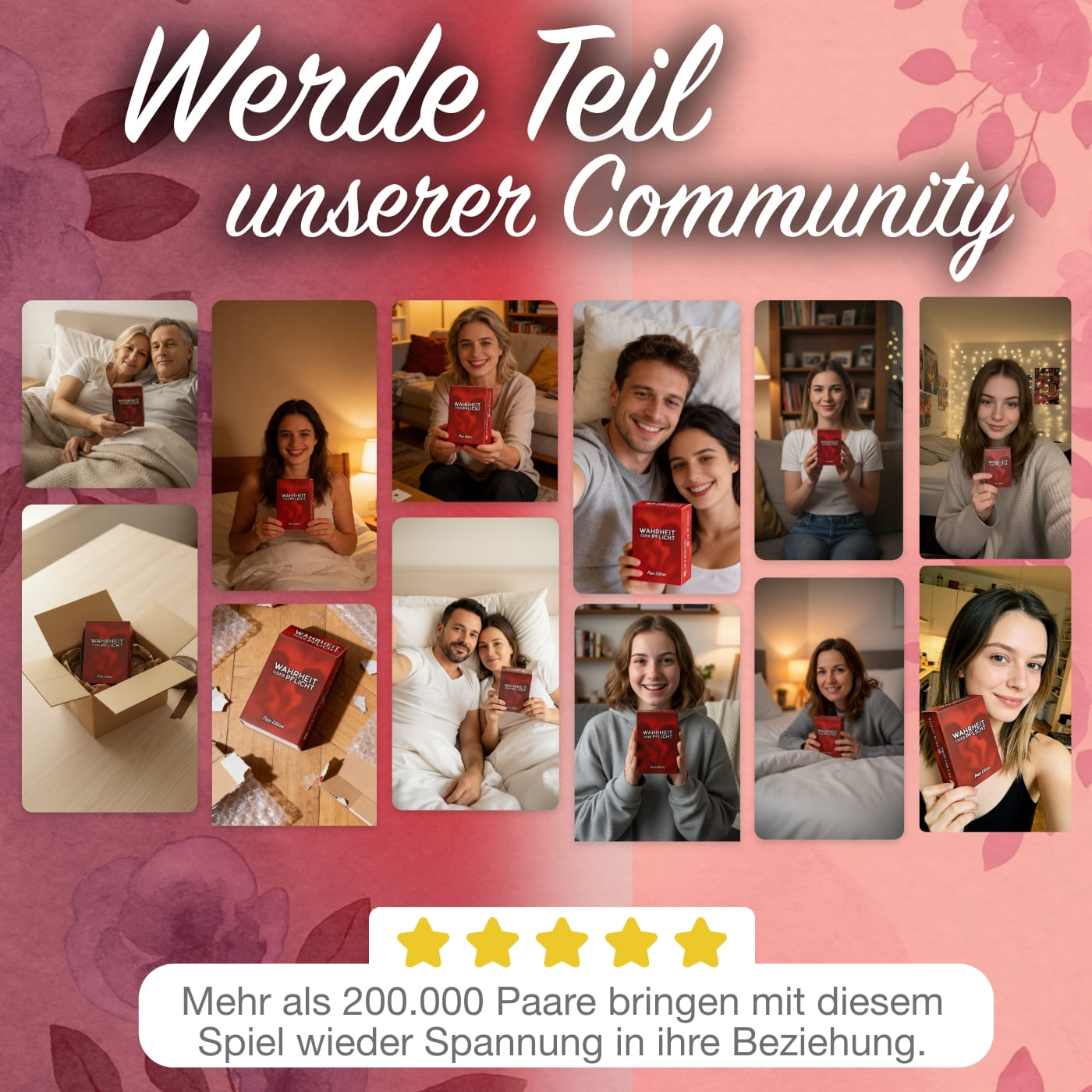 Waarheid of Durf speelkaarten - Set voor twee (+18)