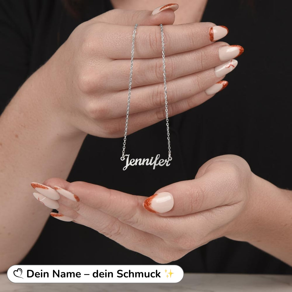 Personalisierte Namenskette