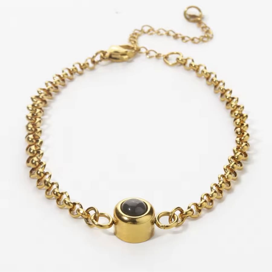 Fotoarmband mit deinem Lieblingsbild – Rolo Chain