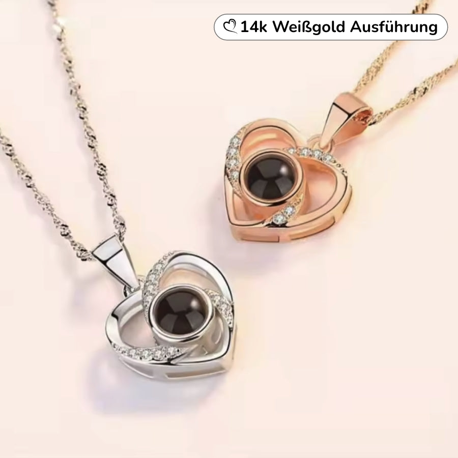 Herzhalskette mit eigenem Foto - trage, was dir am Herzen liegt