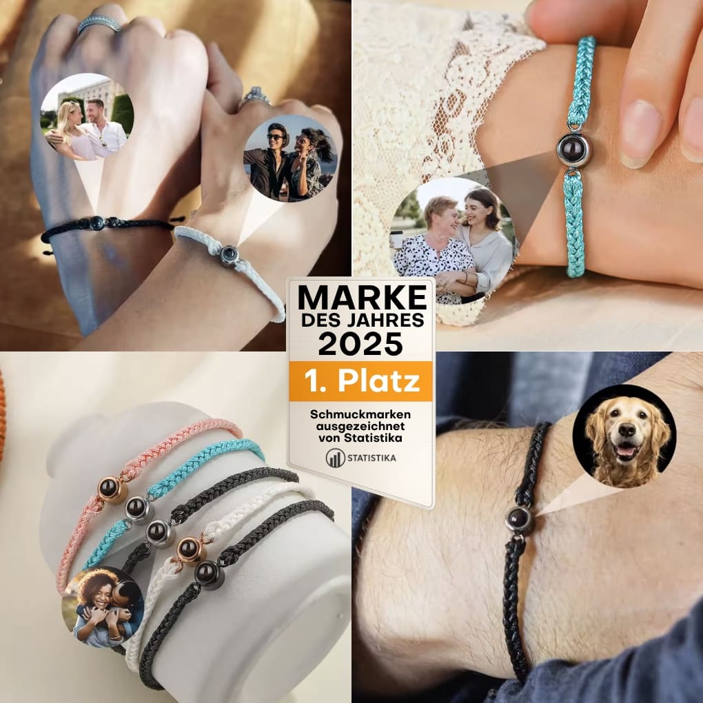 Personalisiertes Fotoarmband mit eigenem Bild