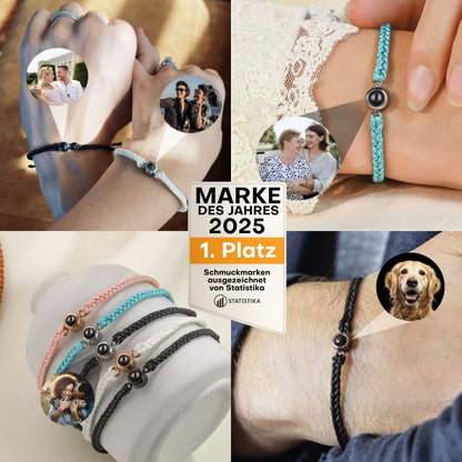 Personalisiertes Fotoarmband mit eigenem Bild