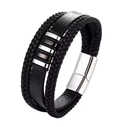 An meinen Sohn - Lederarmband Elegant