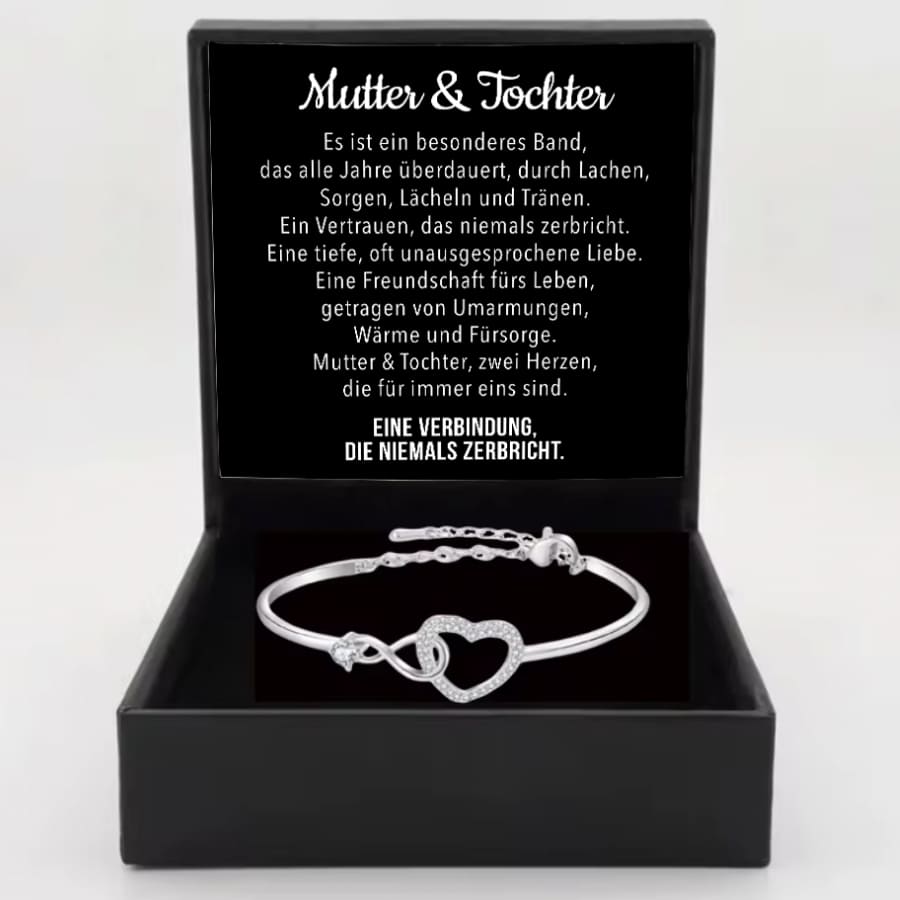 Mutter & Tochter – Unendliches Herz-Armband