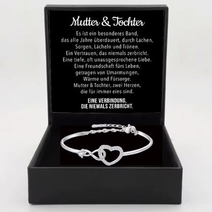 Mutter & Tochter – Unendliches Herz-Armband