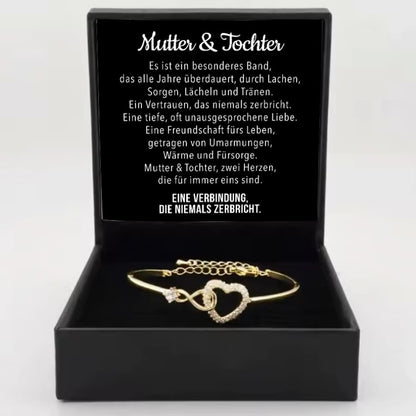 Mutter & Tochter – Unendliches Herz-Armband