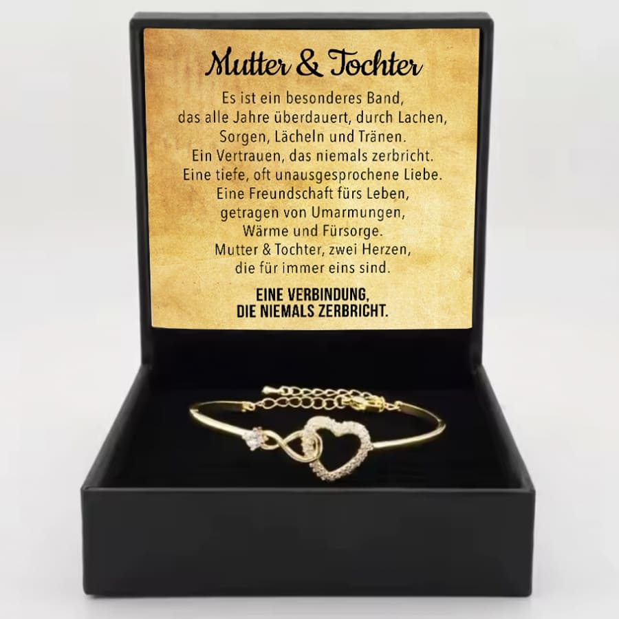Mutter & Tochter – Unendliches Herz-Armband