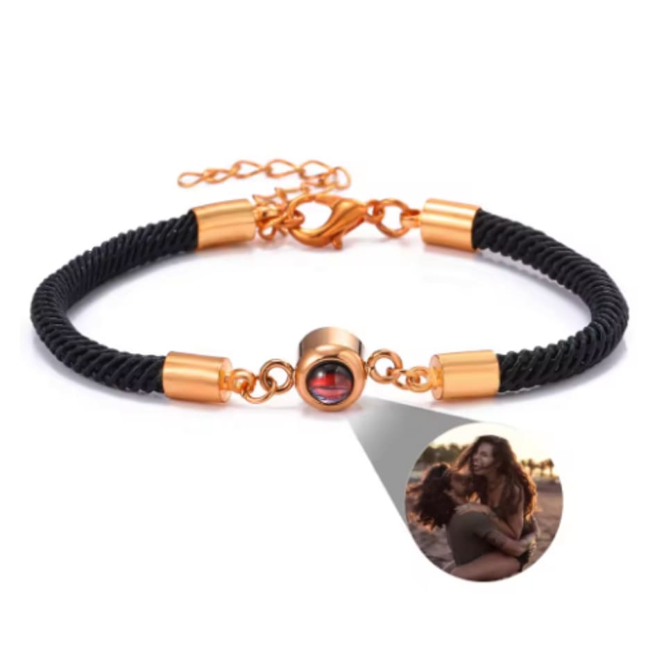 Personalisiertes Fotoarmband mit eigenem Bild