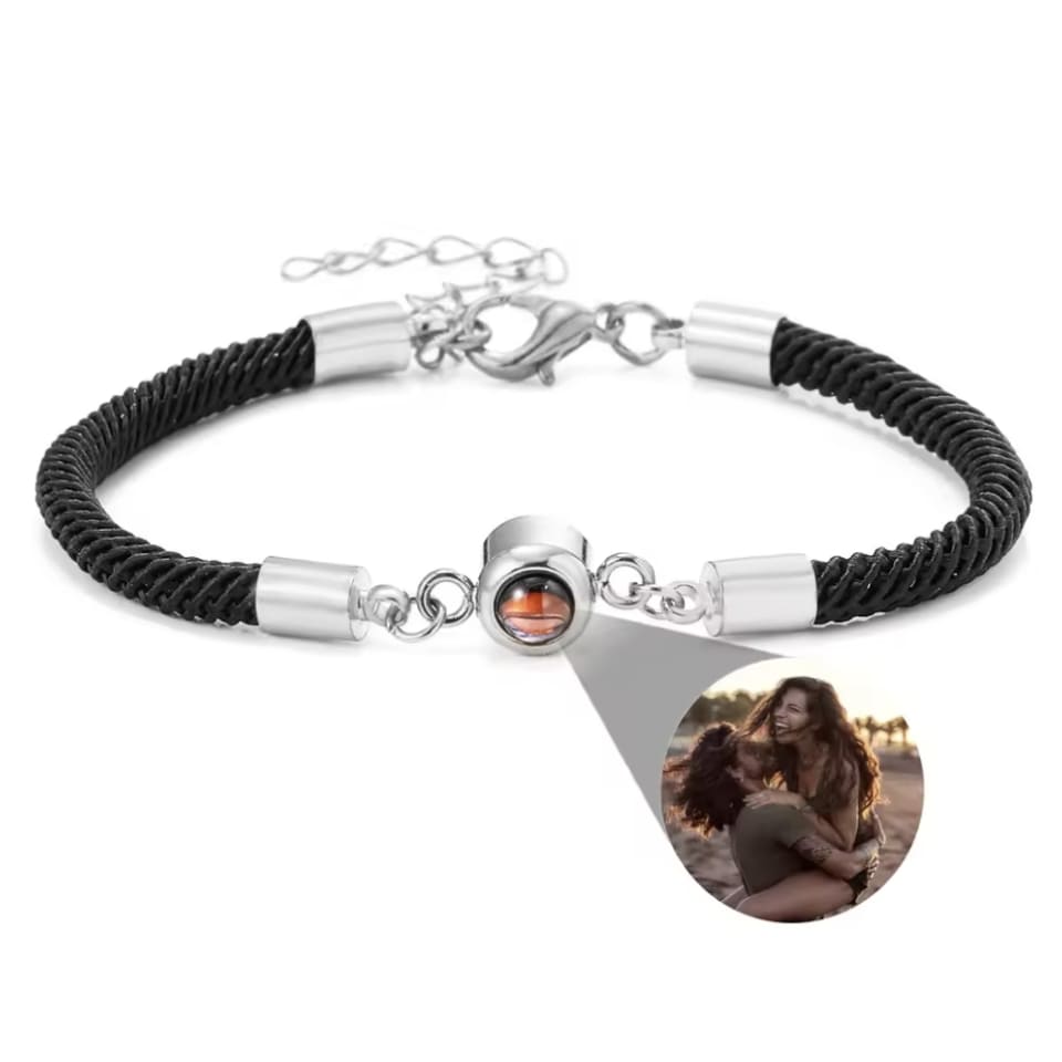 Personalisiertes Fotoarmband mit eigenem Bild