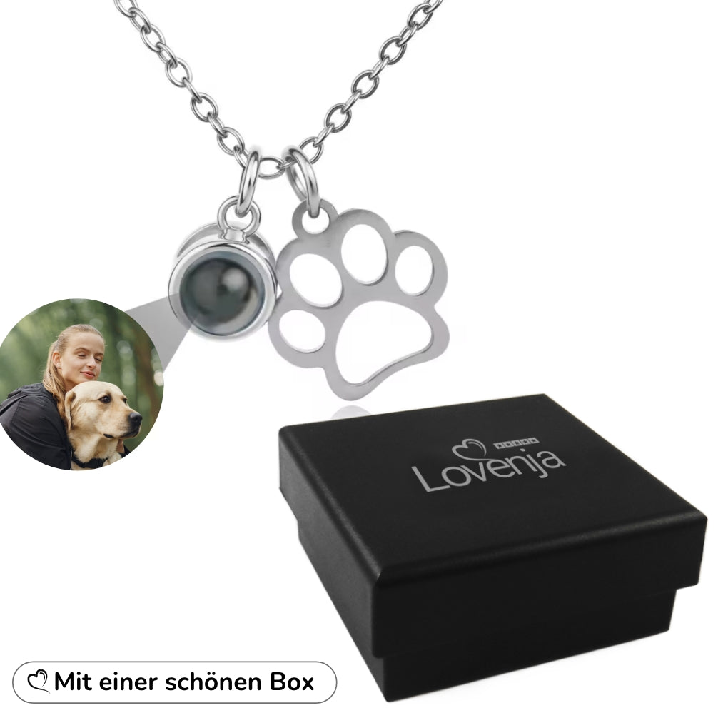 Tierhalskette mit personalisiertem Bild