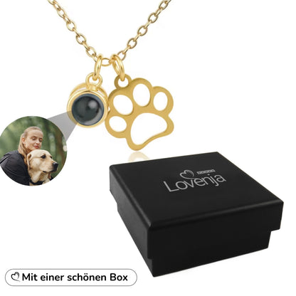 Tierhalskette mit personalisiertem Bild