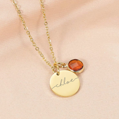 Voor mijn liefste – Eeuwige roos met ketting en liefdeskaartje