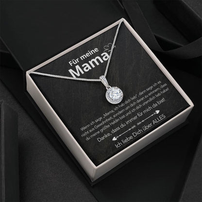 Für meine Mama - Dotanhänger mit liebervoller Notiz