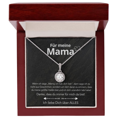 Für meine Mama - Dotanhänger mit liebervoller Notiz