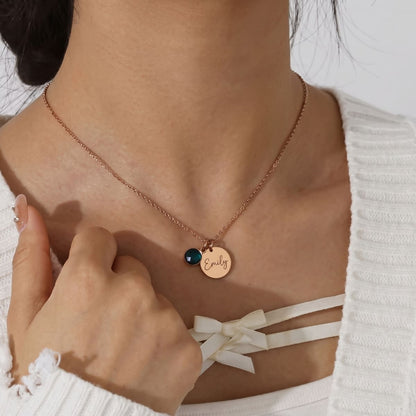 Voor mijn liefste – Eeuwige roos met ketting en liefdeskaartje