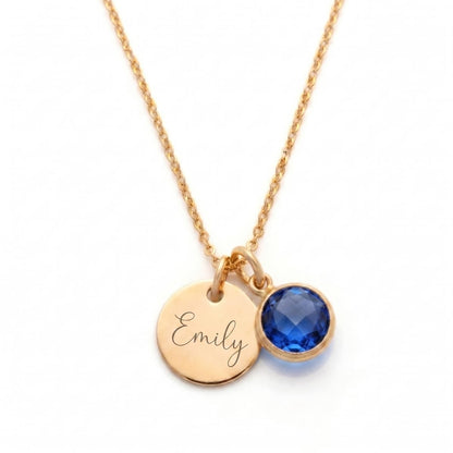 Voor mijn liefste – Eeuwige roos met ketting en liefdeskaartje