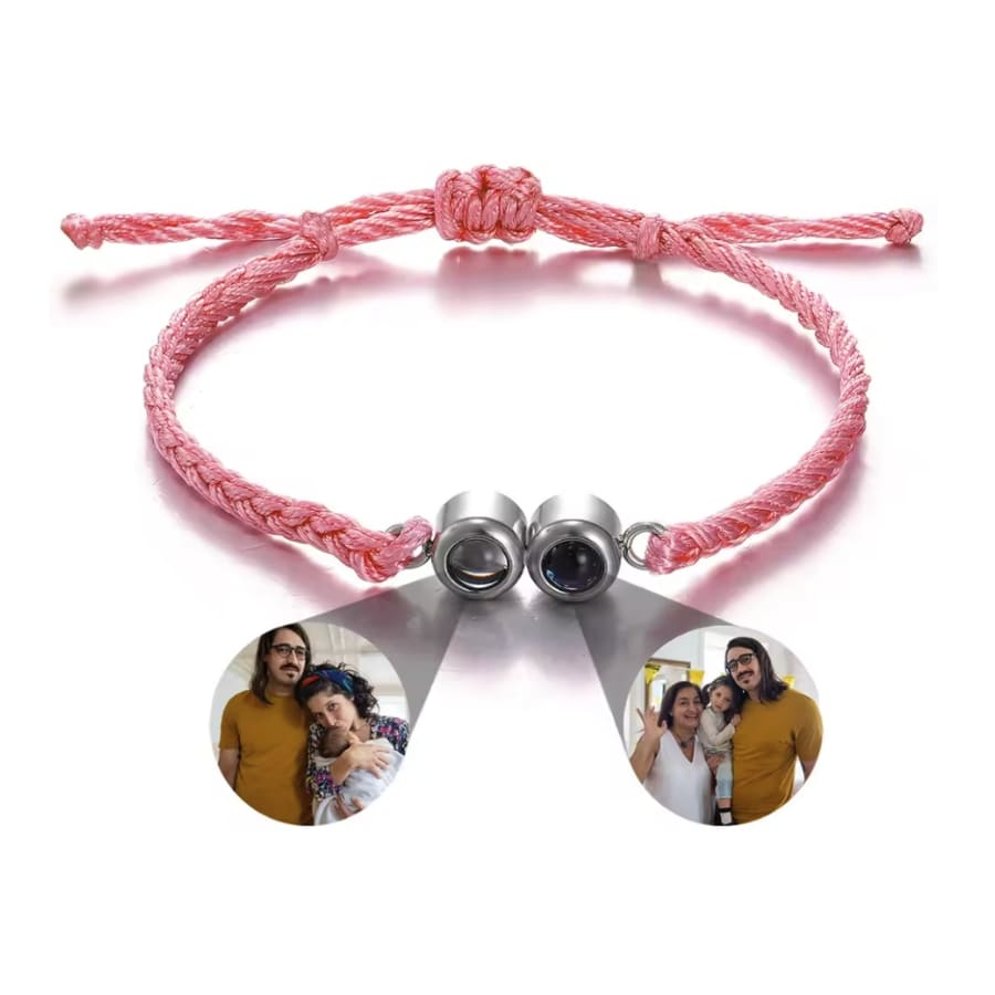 Fotoarmband mit zwei Lieblingsbilder – Zweierlei
