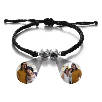 Fotoarmband mit zwei Lieblingsbilder – Zweierlei