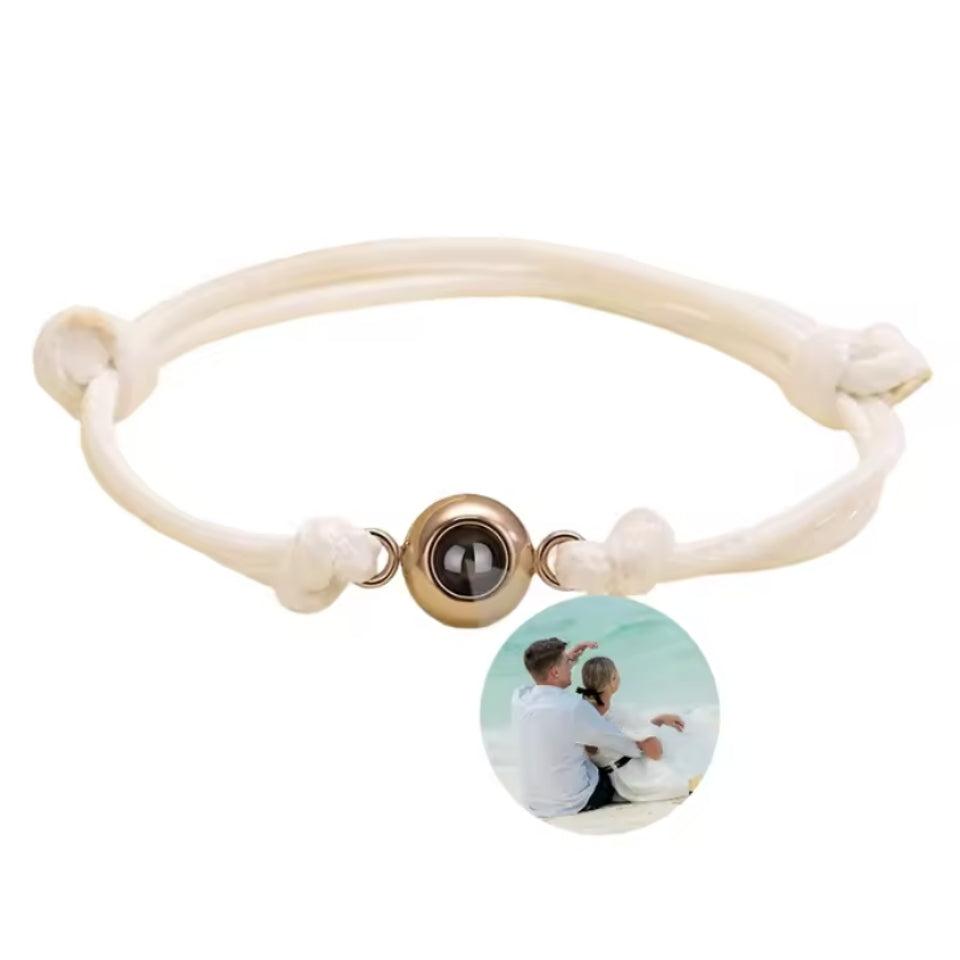 Fotoarmband mit deinem Lieblingsbild – Knoten