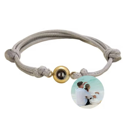 Fotoarmband mit deinem Lieblingsbild – Knoten