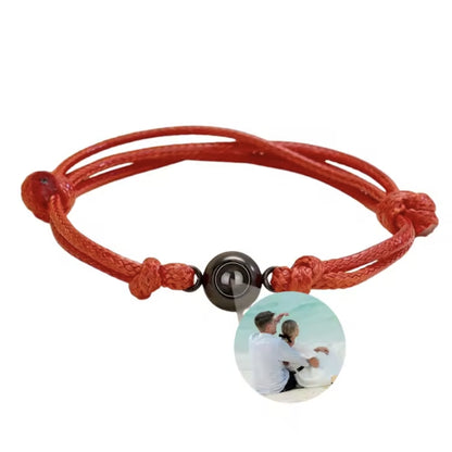 Fotoarmband mit deinem Lieblingsbild – Knoten