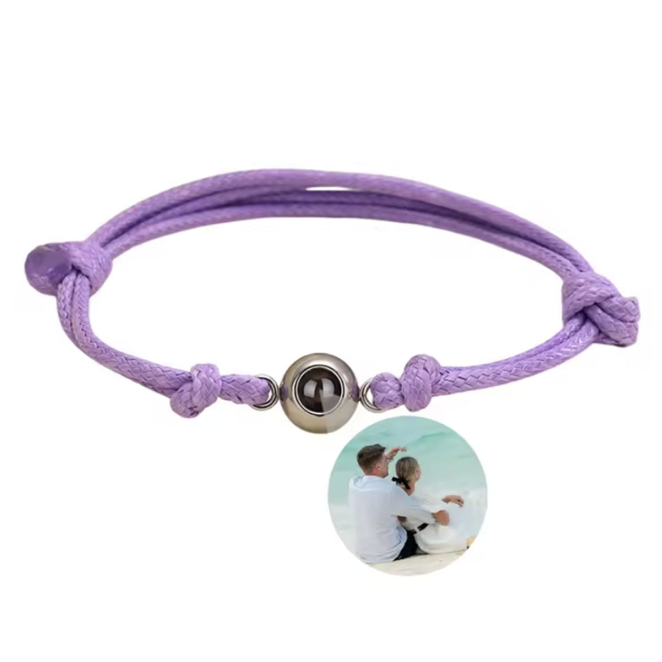 Fotoarmband mit deinem Lieblingsbild – Knoten
