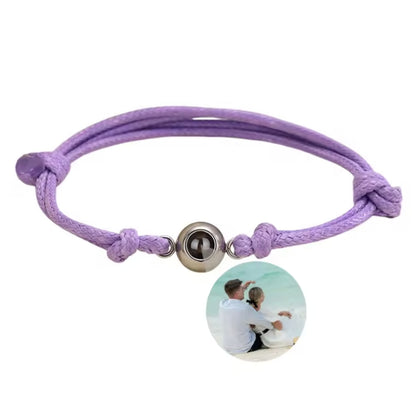 Fotoarmband mit deinem Lieblingsbild – Knoten